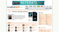 Desktop Screenshot of biografii.famouswhy.ro