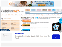 Tablet Screenshot of people.famouswhy.com